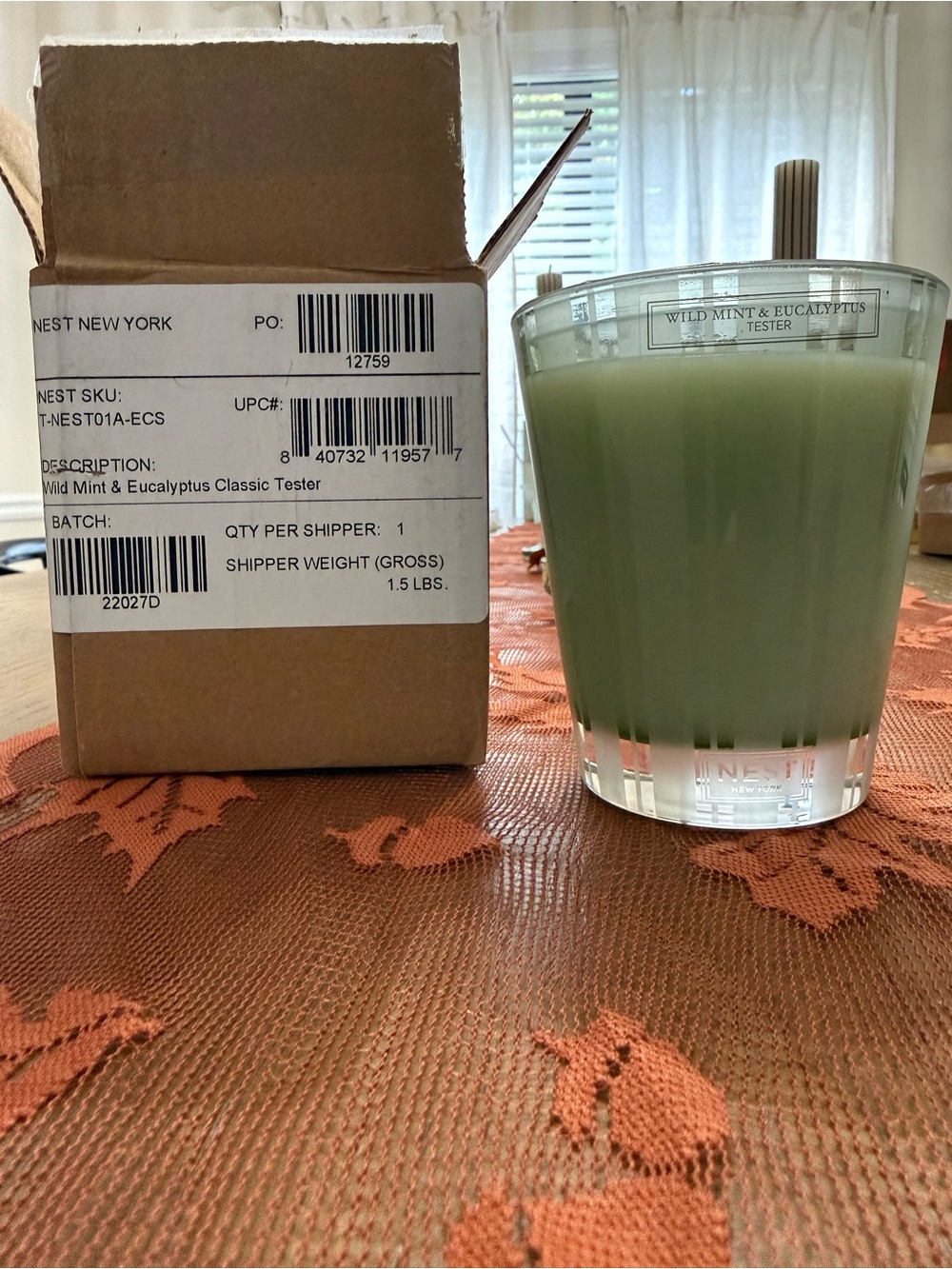 Nest Wild Mint & Eucalyptus Candle 8.1 oz